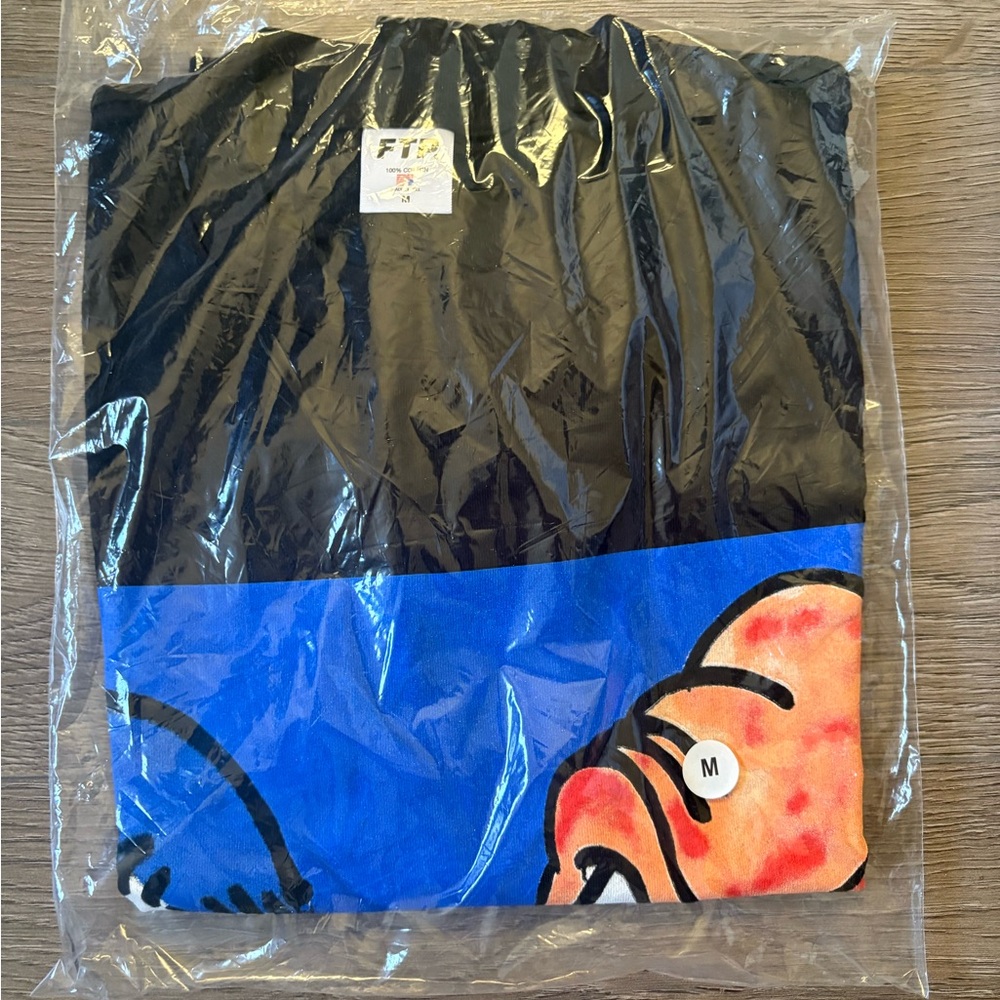 FTP x Slawn Black Cotton T-Shirt